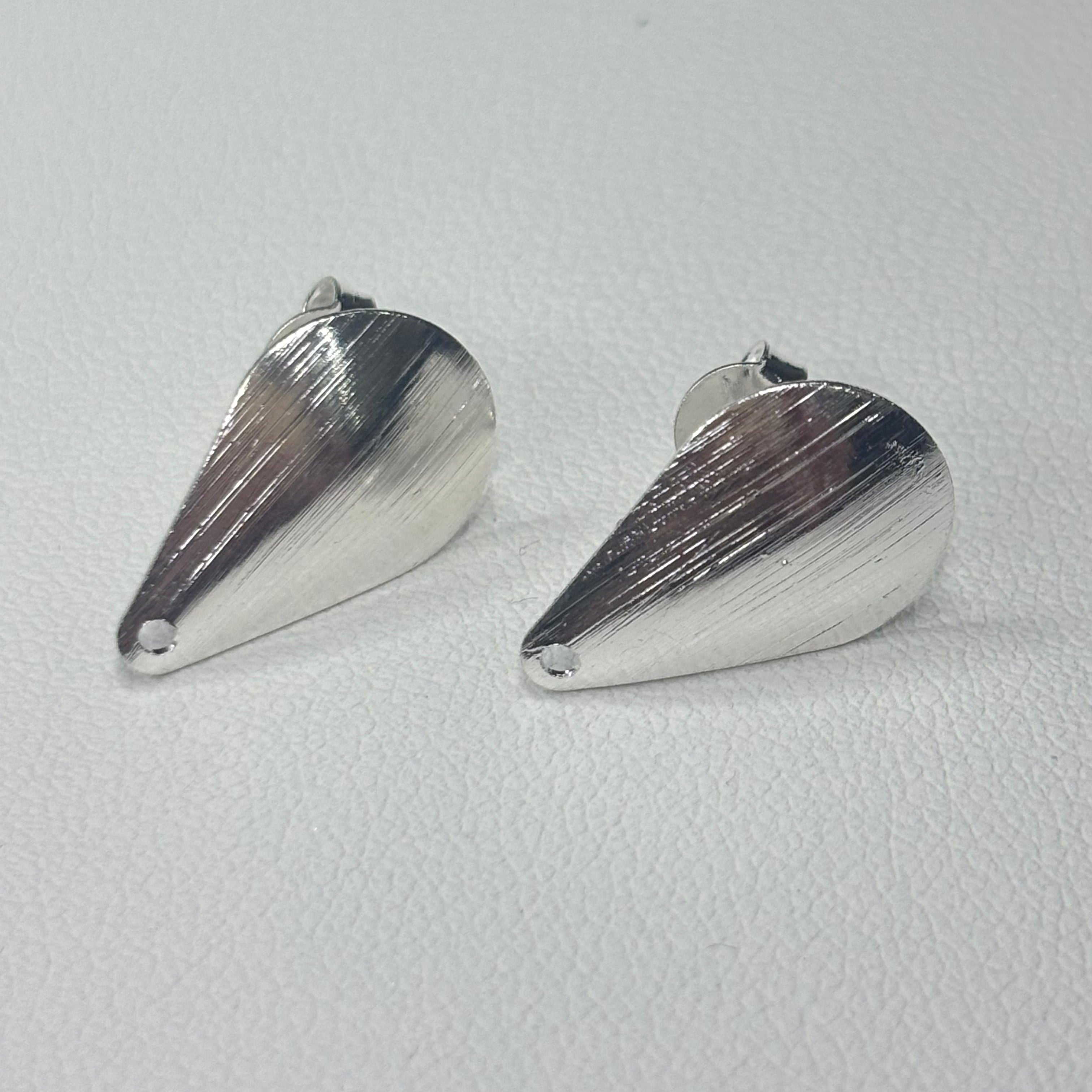 Base de Aro gota - Bañada en plata