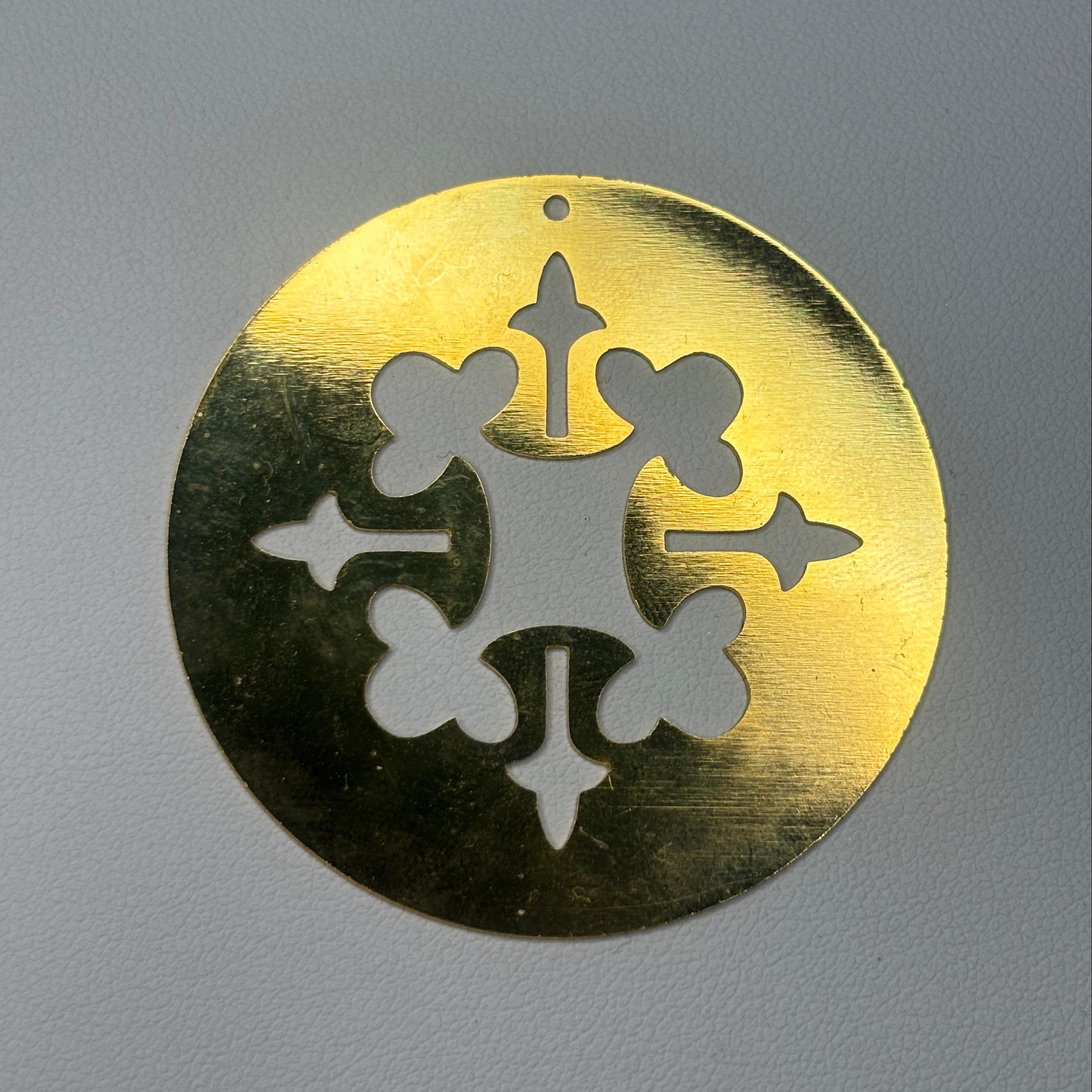 Colgante mandala - Bañado en oro