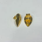 Base de Aro Gota María con argolla - Bañada en oro