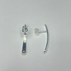 Base De Aro Alargada - Bañada en plata