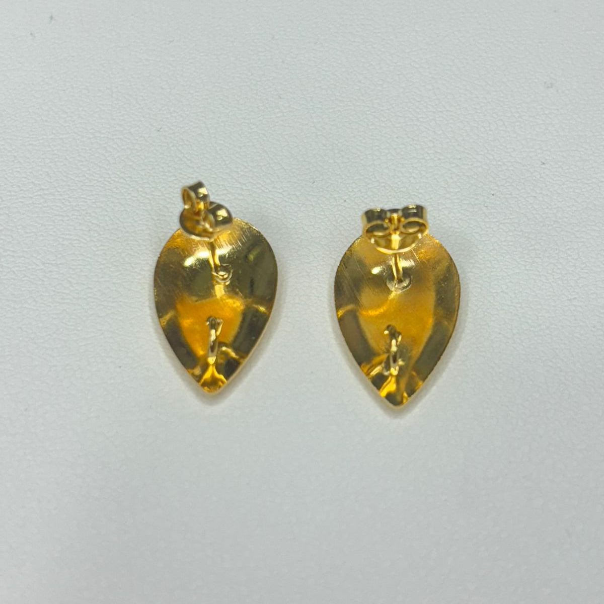 Base de Aro Gota María con argolla - Bañada en oro