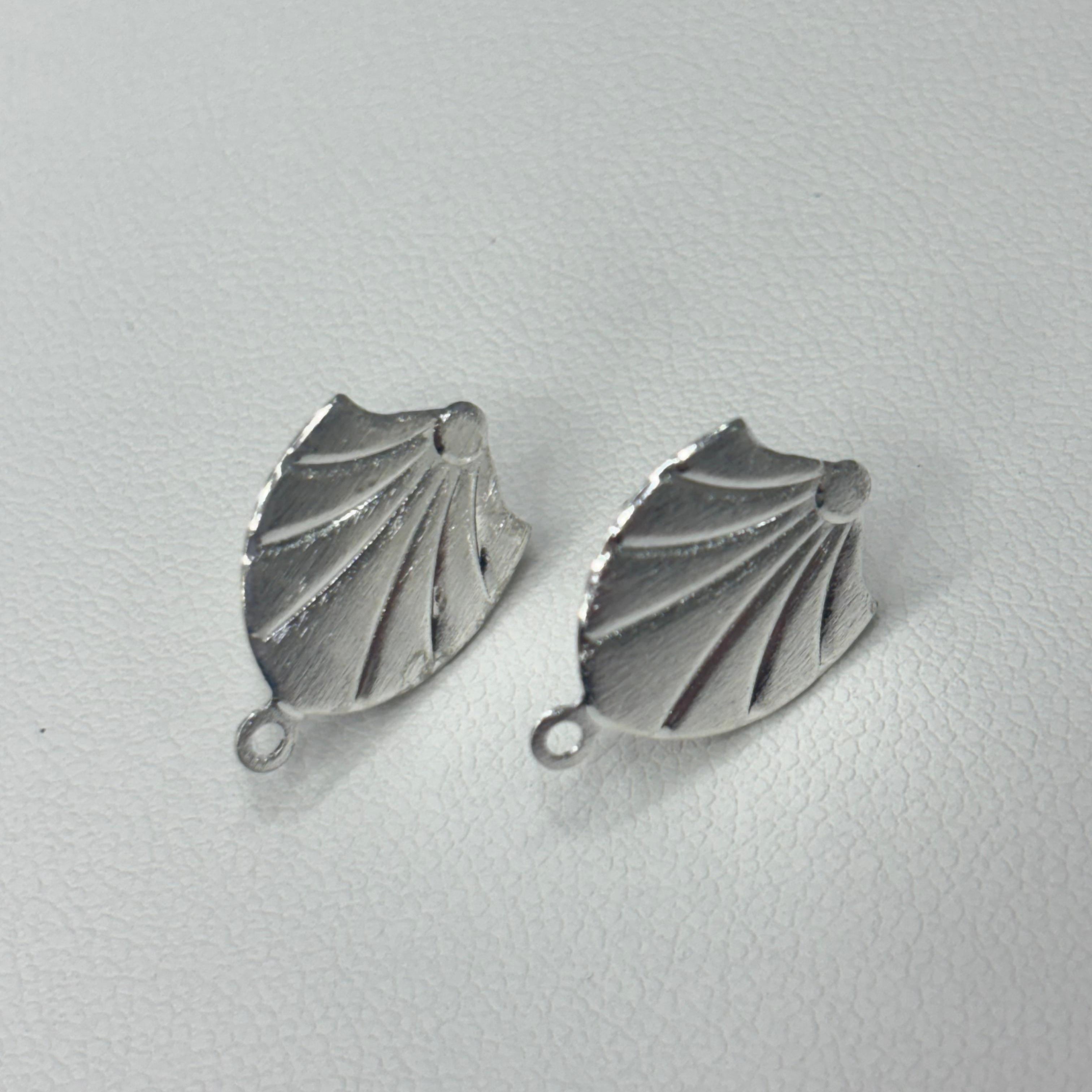 Base de Aro Escudo - Bañada en plata