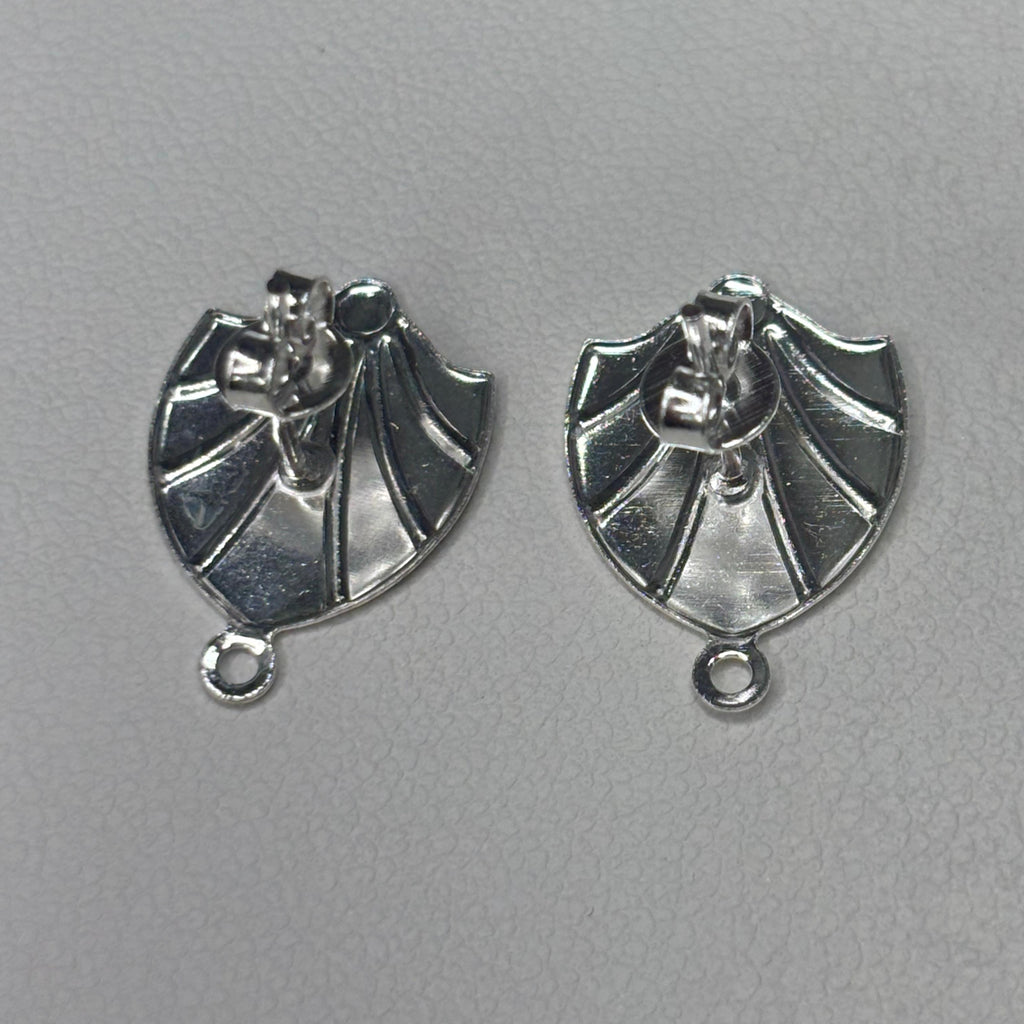 Base de Aro Escudo - Bañada en plata