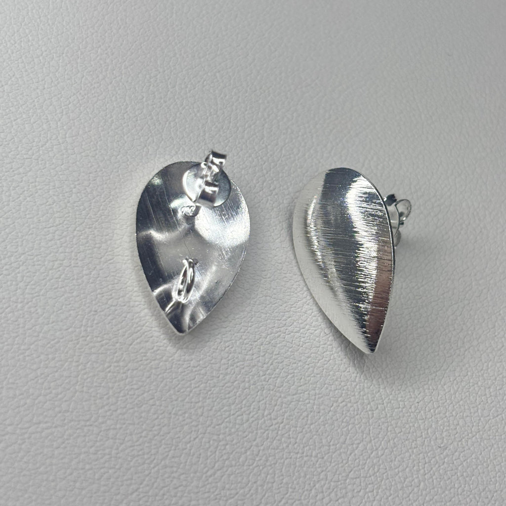 Base de Aro Gota María con Argolla - Bañada en plata