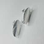 Base de Aro Ovalada Laura - Bañada en Plata