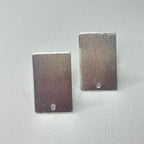 Base de Aro Rectangular Alicia - Bañada en Plata