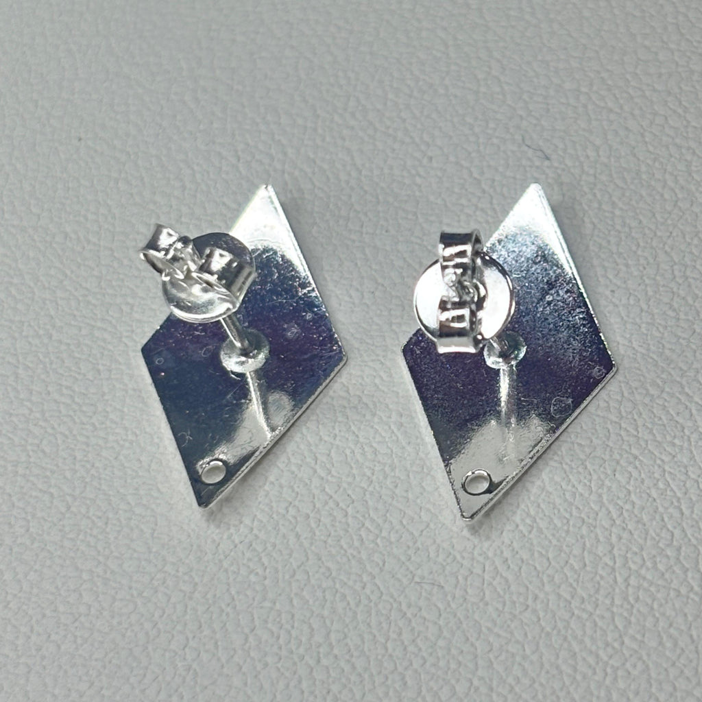 Base de Aro Rombo - Bañada en plata