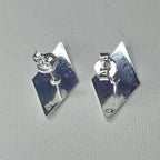 Base de Aro Rombo - Bañada en plata