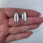 Base de Aro ovalada - Bañada en plata BA58