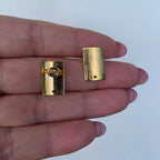 Base de Aro Rectángulo  - Bañada en oro BA03